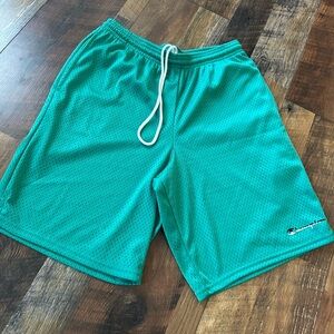 Champion Men's Teal Athletic Shorts